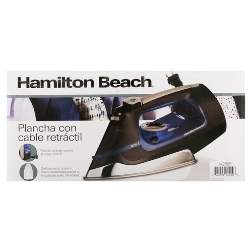 Hamilton Beach Plancha Cable Retractil