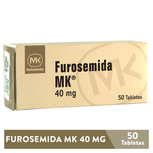 Furosemida Mk 40 Mg, Precio indicado por unidad