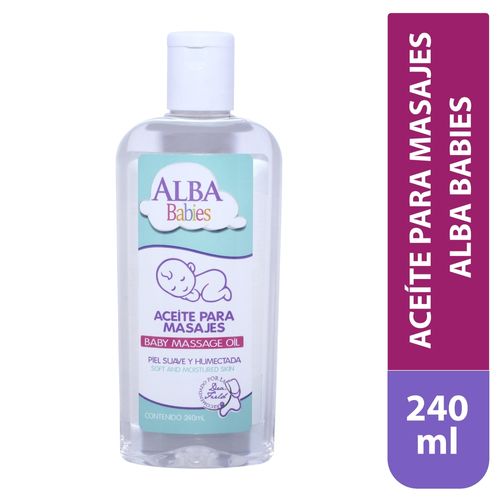 Aceite Alba Babies Para Masajes - 240 ml