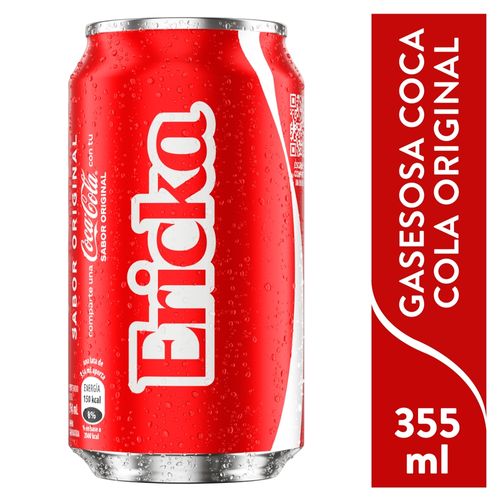 Gaseosa Coca Cola Regular Lata - 354 ml