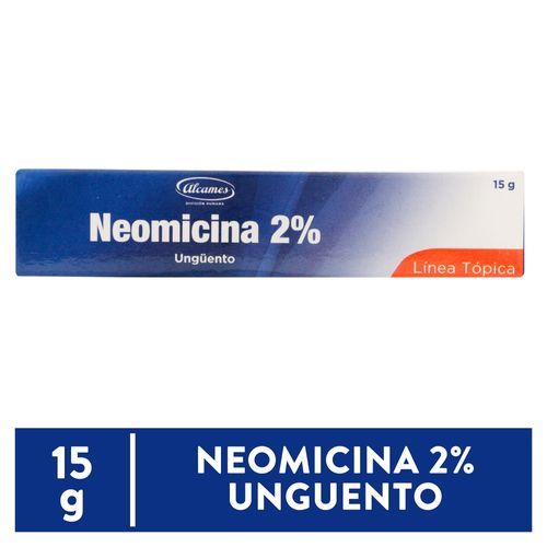 Ungüento Alcames Neomicina 2% - 15 g