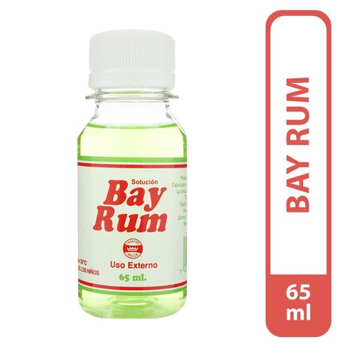 Bay Rum 65 ml Sol, Precio indicado por unidad