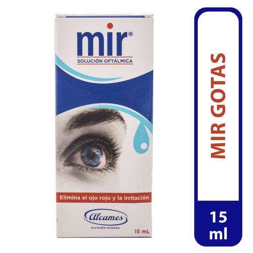Solución Oftálmica Mir en gotas - 15 ml