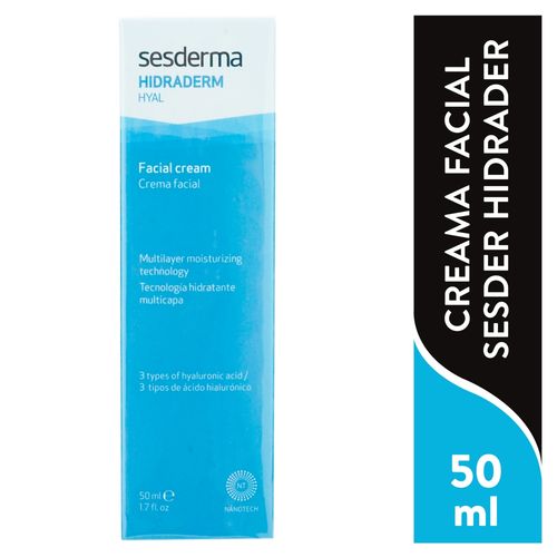 Crema facial Sesderma hidrader hyal - 50 ml