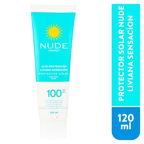 Protector solar Nude liviana sensacion FPS 100 - 40 ml