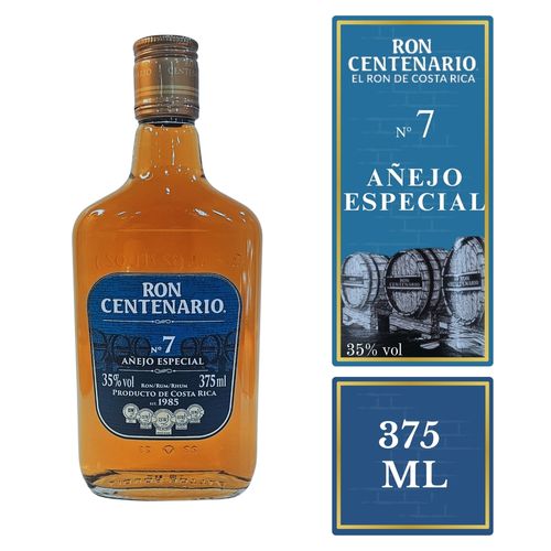 Ron Centenario Añejo Especial 7años - 375 ml