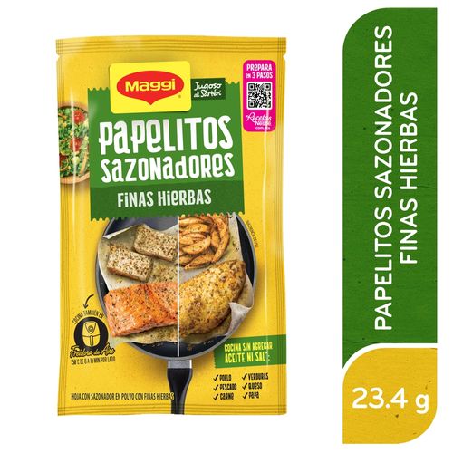 Sazonador Jugoso Maggi al sartén finas hierbas sobres - 23.4 g