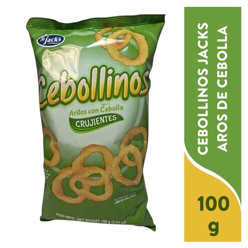 Aros de cebolla Jack’s Cebollinos - 100 g