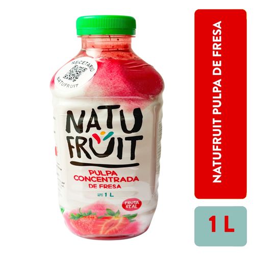 Natufruit Pulpa De Fresa 1000 Ml Ea