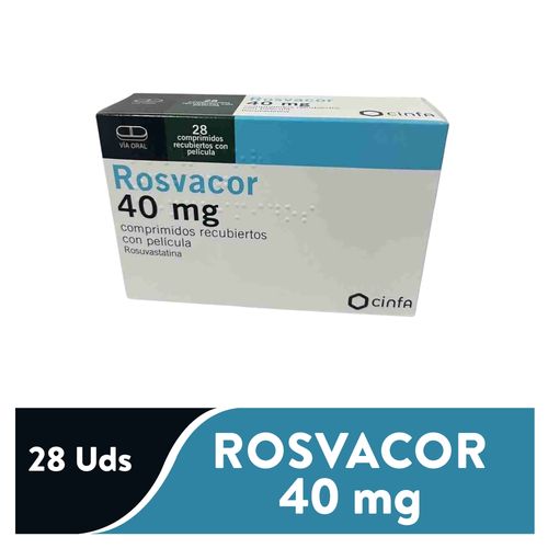 Rosvacor Tab 40mg Cinfa x 28 Und Unidad