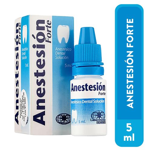 Anestésico Dental Anestesión Forte -5 ml