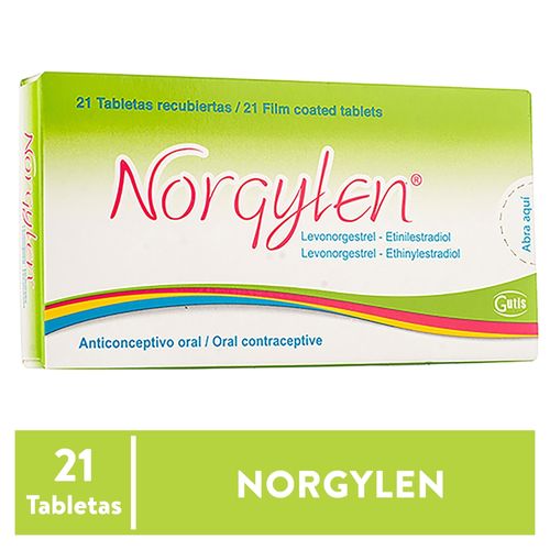 Norgylen Gutis X 21 Tabletas