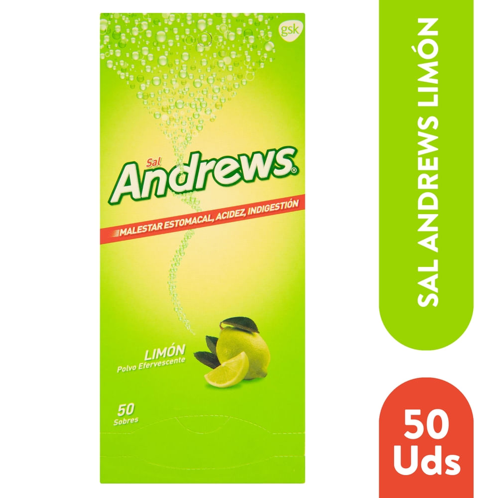 Sal Andrews Limón, Precio indicado por Por Unidad