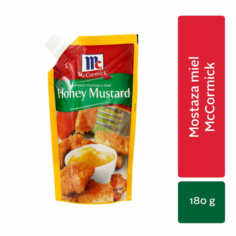 Mccormick Aderezo Mostaza Miel 180 g