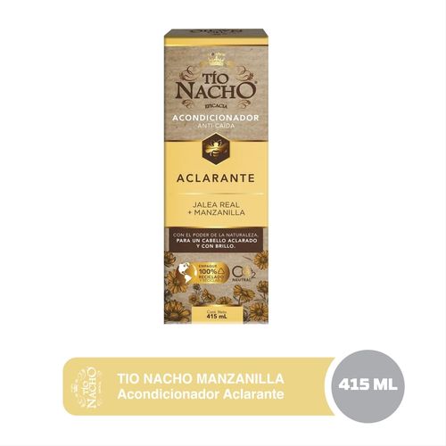 Acondicionador Tío Nacho Aclarante Jalea Real+ Manzanilla -415 ml