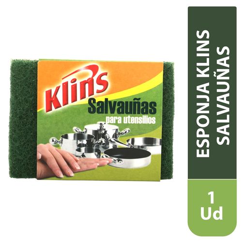 Esponja Klins Salvauñas Cocina - 1 Unidad