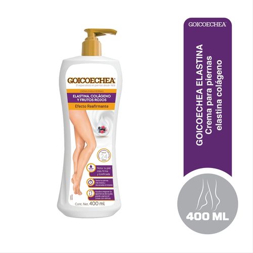 Crema Goicoechea Elastina Colágeno y Frutos rojos - 400 ml