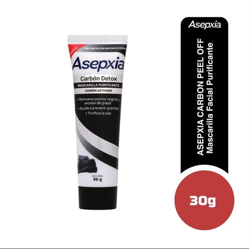 Mascarilla Facial Asepxia Carbón - 30 g
