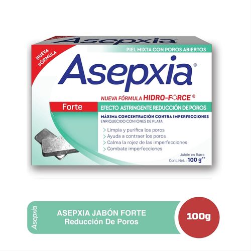 Jabón Facial Asepxia Forte Reductor Poros- 100 g