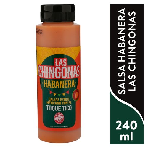 Salsa Tío Pelón para pasta y pizza habanera chingona - 240 ml