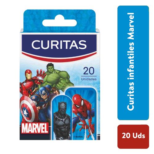 Kids Marvel Curitas 20uds Unidad