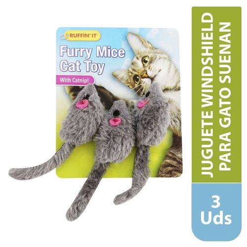 Juguete Windshield Para Gato Suenan - 3 Unidades