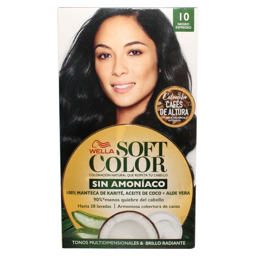 Tinte Femenino Soft Color Soft Color Kit Black Espresso 10 125g