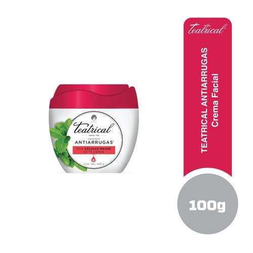 Crema facial Teatrical antiarrugas con células madre - 100 g