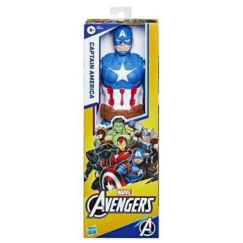 Figura de accion The Avengers titan hero capitán américa