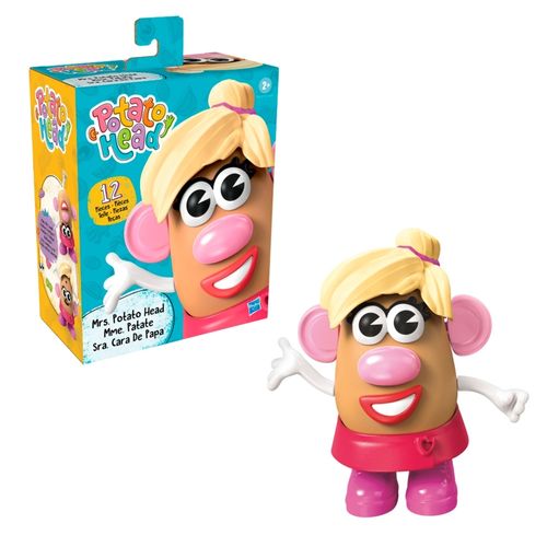 Figura Señora Cara de papa plástico