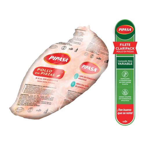 Filete Pipasa Claripack - 1000 kg