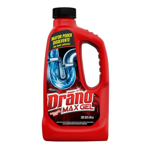 Desatorador Drano Líquido Max Gel - 946 ml