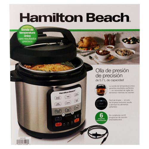 Freidoras y Ollas Eléctricas Hamilton Beach Hamilton Beach Olla Presion Elec 5 7 l