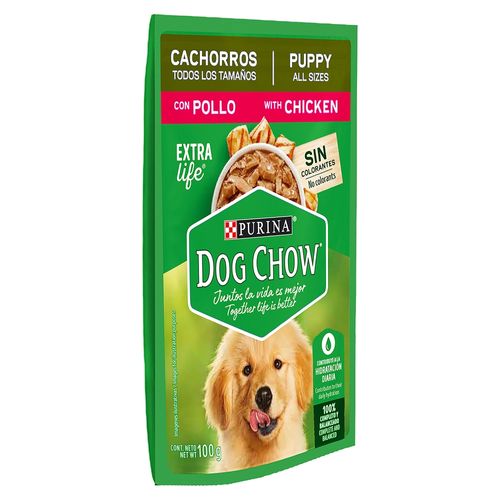 Alimento Húmedo Cachorros Purina Dog Chow Pollo 100gr
