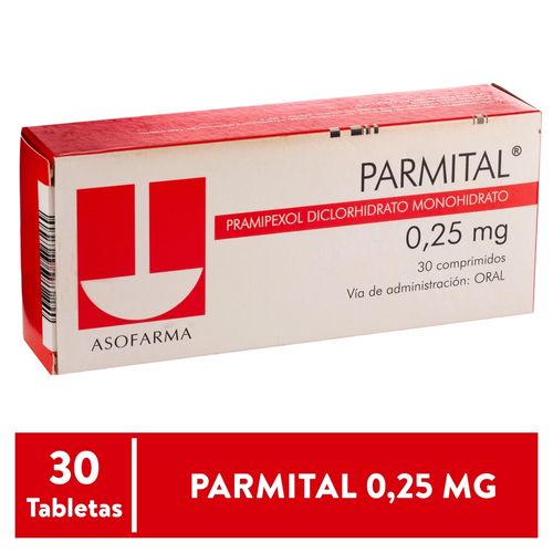 Parmital 0.25Mg X30 Tabletas