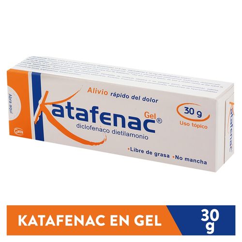 Gel Katafenac Cutis Libre de Grasa - 30 g