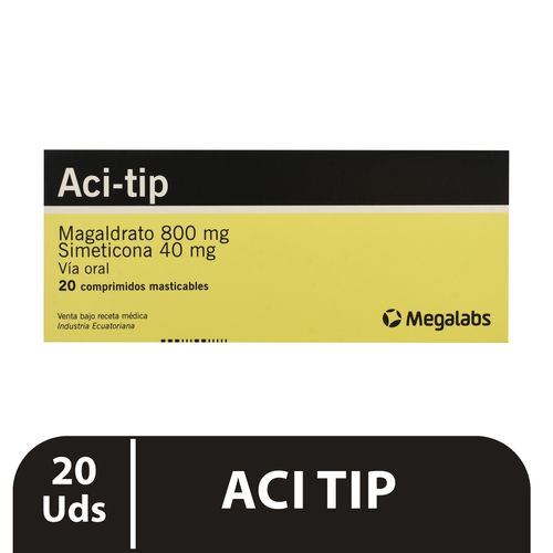 Aci-Tip, Precio indicado por unidad