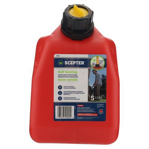 Contenedor para gasolina Scepter German - 1.25 gal