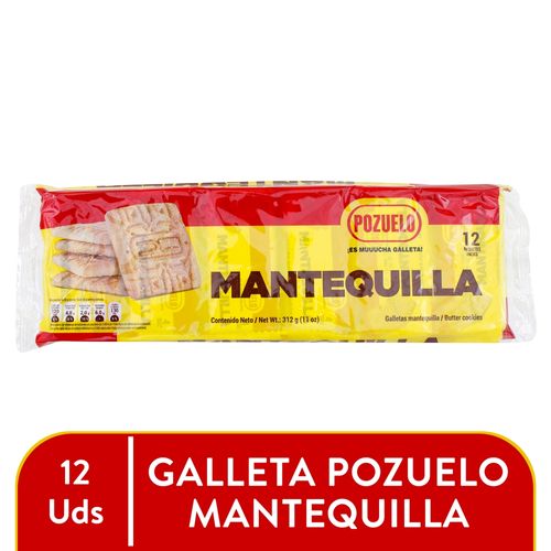 Galleta Pozuelo Mantequilla - 312 g