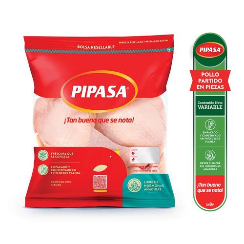 Pollo Pipasa Partido Resellable - 1 kg