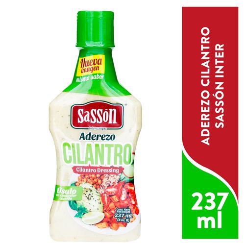 Aderezo Sasson Ensalada Cilantro - 237ml
