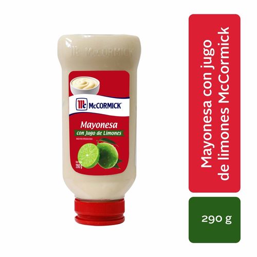 Mayonesa McCormick Jugo de Limones - 290 g