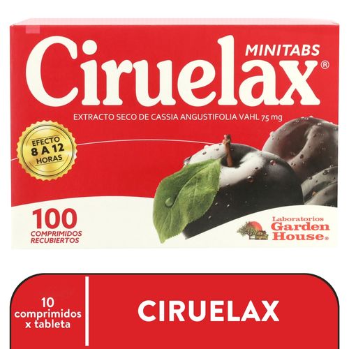 Laxante Ciruelax Garden House minitabs Tableta de 10 pastillas - Precio indicado por Pastilla