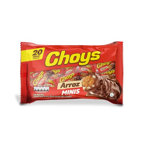 Chocolate Choys Arroz minis - 300 g