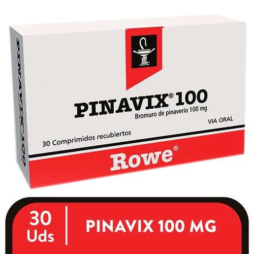 Pinavix, 100 mg caja 30 comprimidos- Precio indicado por comprimido