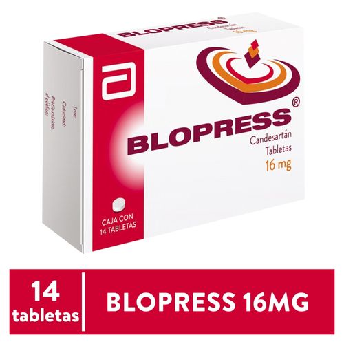 Blopress 16Mg X14 Tabletas