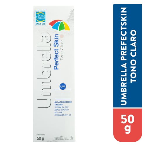Protector solar Umbrella Perfect Skin Tono Claro -50 g