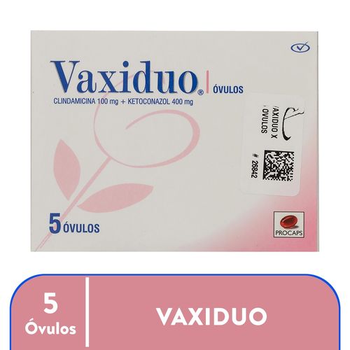 Óvulos Vaxiduo caja 5 óvulos - Precio indicado por Caja