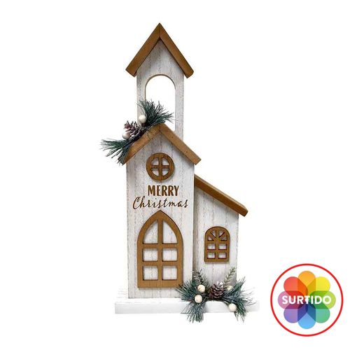 Iglesias Holiday Time De Madera Navidad