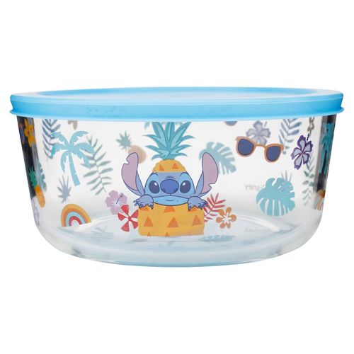 Contenedor De Vidrio Lilo Stitch 1600ml